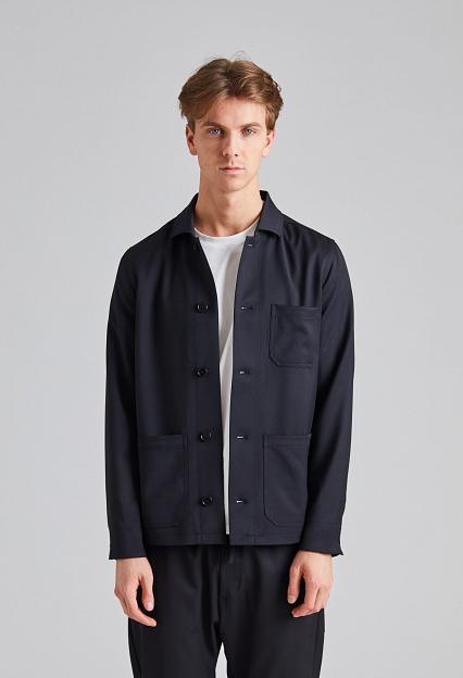 Filippa K Louis Gabardine Jacket Black
